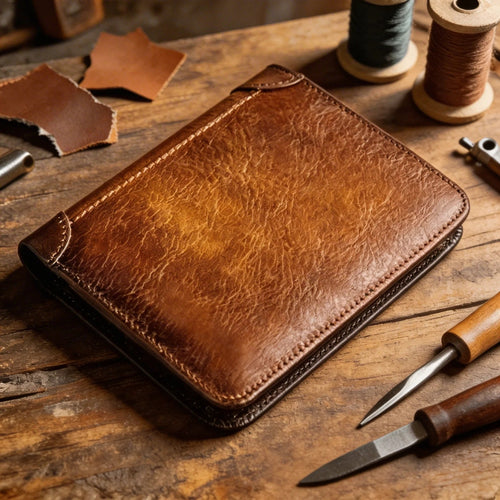 Men's Cowhide Billfold Wallet